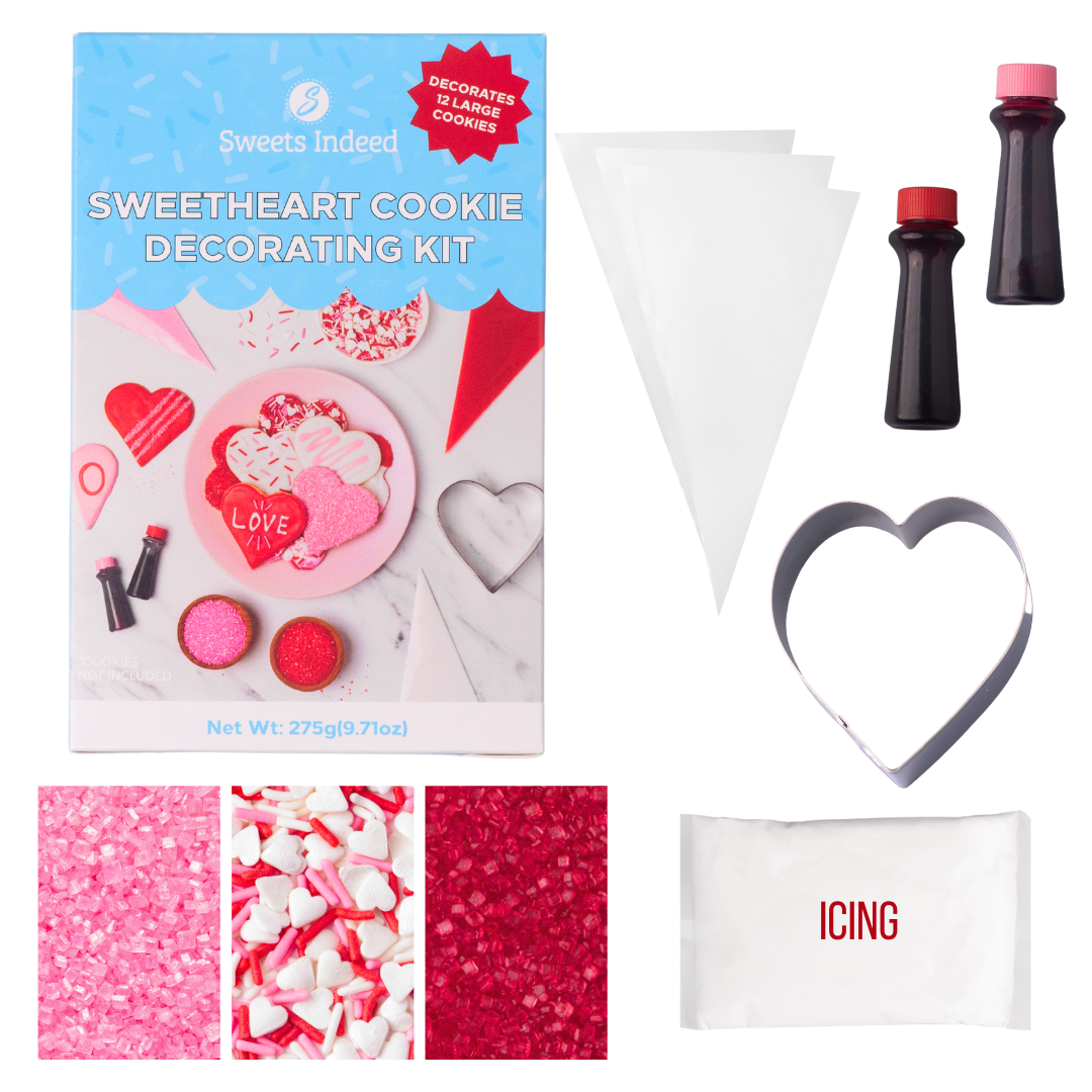 Sweetheart Cookie Decorating Set