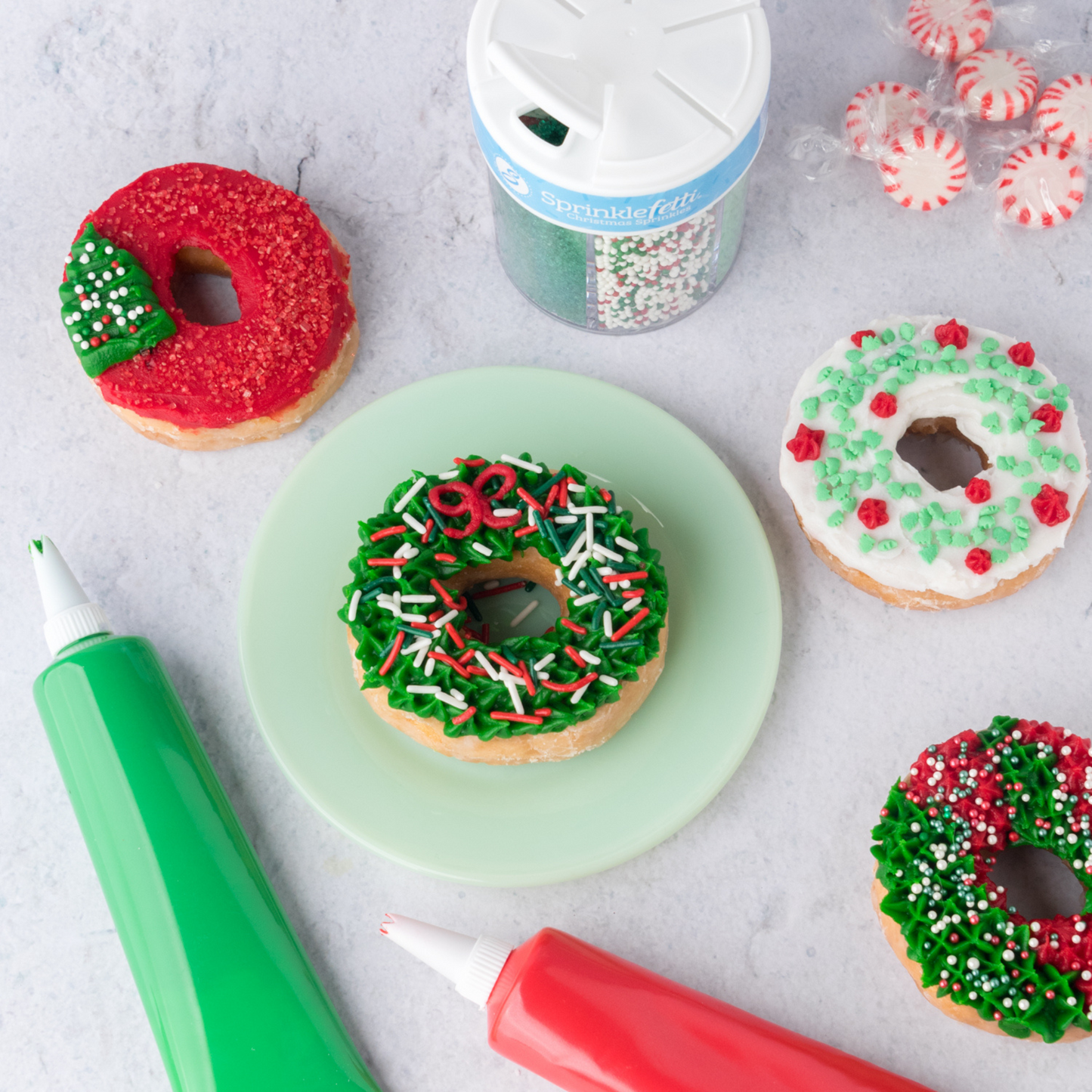 Christmas Sprinkle Jar