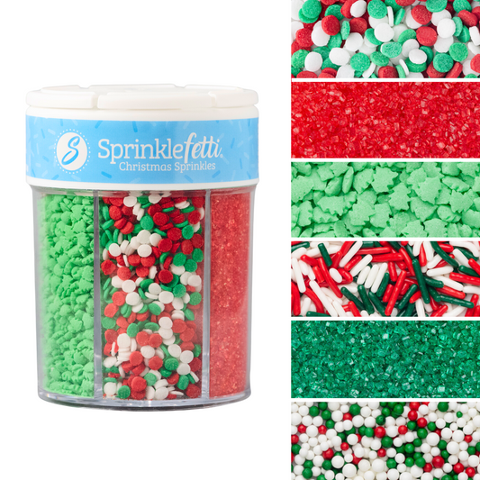 Christmas Sprinkle Jar