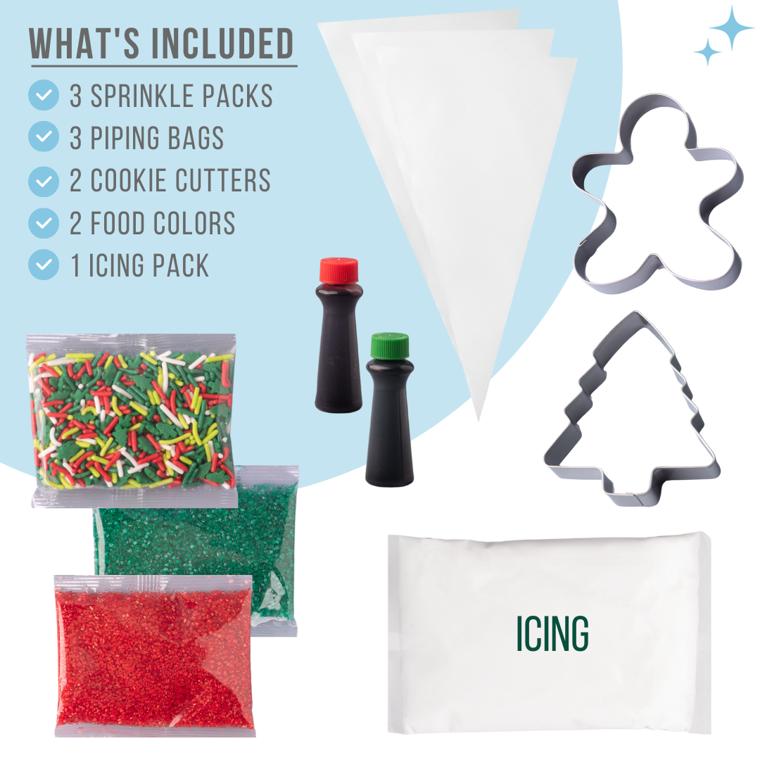 Holiday Cookie Decorating Kit