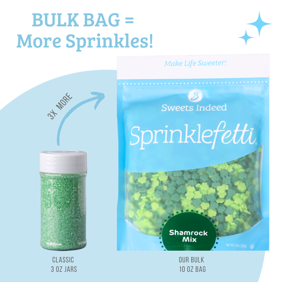 Shamrock Sprinklefetti Mix Bulk - 10oz