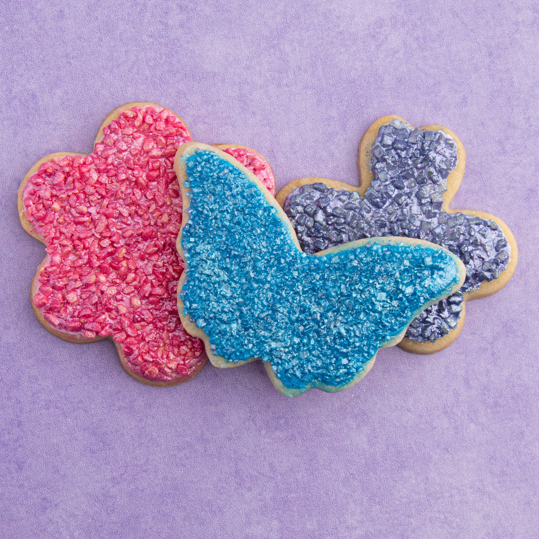 Pink Edible Glitter with NO Artificial Color - Kosher, Vegan, Nut Free —  The Cookie Countess