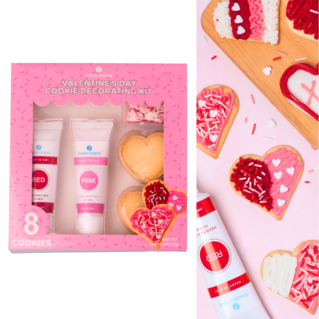 Valentine's Day Cookie Decorating Kits