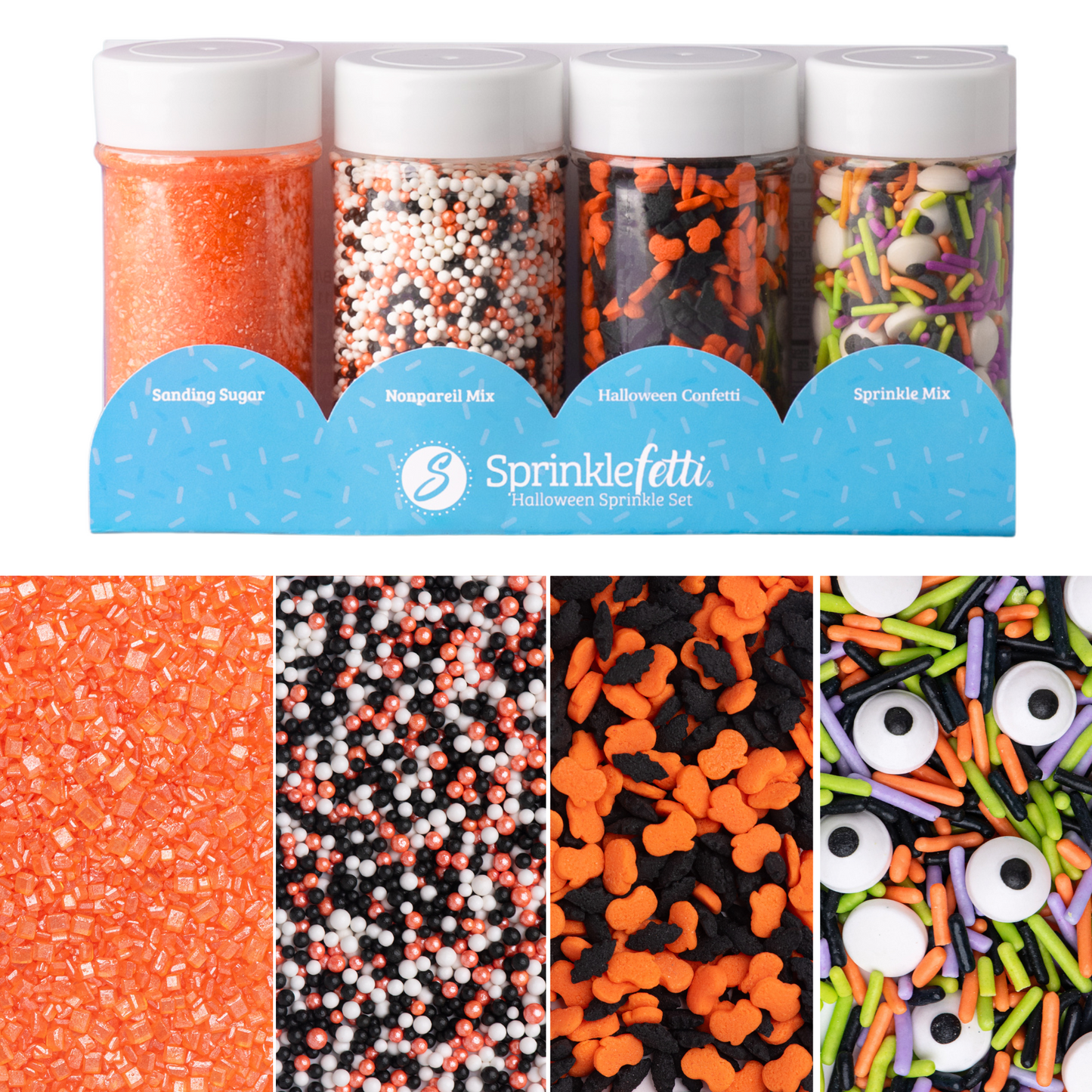 Halloween Sprinkle Set - 4 Pack